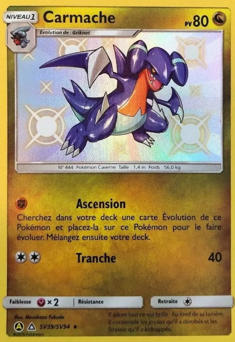 Cartes Pokémon Alternatives - Carmache