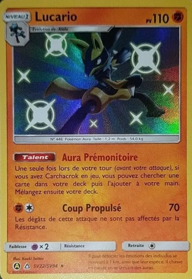 Cartes Pokémon Alternatives - Lucario