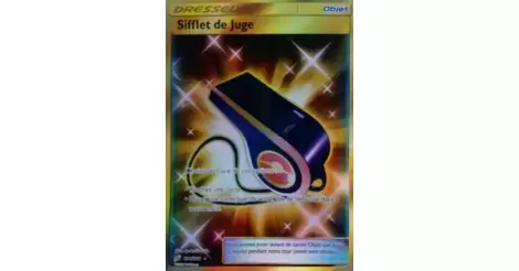 Sifflet de Juge - carte Pokémon 194/181 Duo de choc