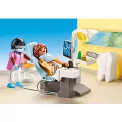 Chambre d'enfant avec médecin - Playmobil Hôpital & Sauveteurs 6661