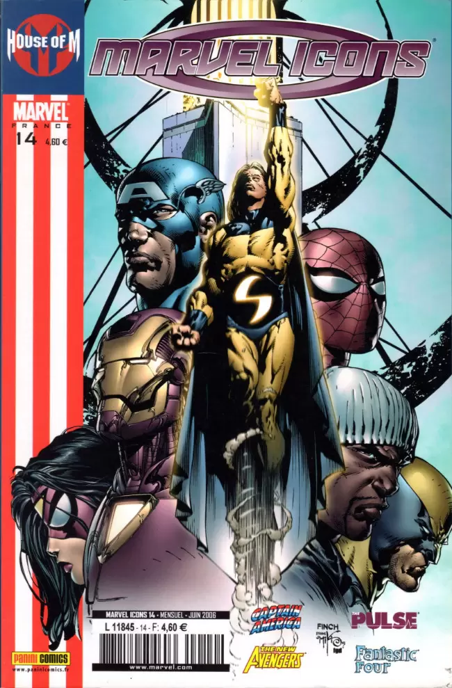 Marvel Icons - 1ère série - Captain America - House of M