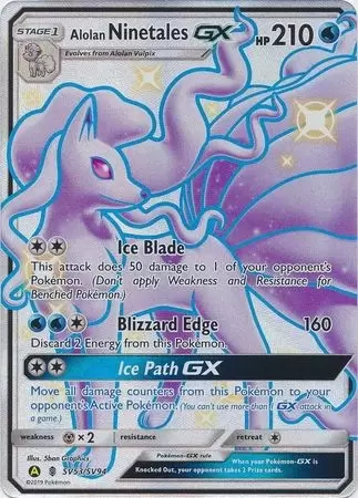 Alternatives Pokemon Cards - Alolan Ninetales GX