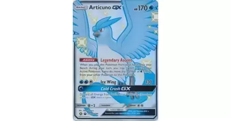 Articuno-GX Hidden Fates Pokemon Card