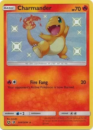 Alternatives Pokemon Cards - Charmander