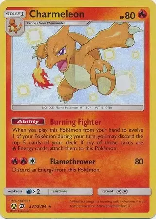 Alternatives Pokemon Cards - Charmeleon