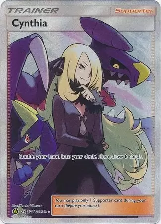 Alternatives Pokemon Cards - Cynthia