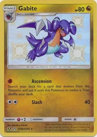 Alternatives Pokemon Cards - Gabite