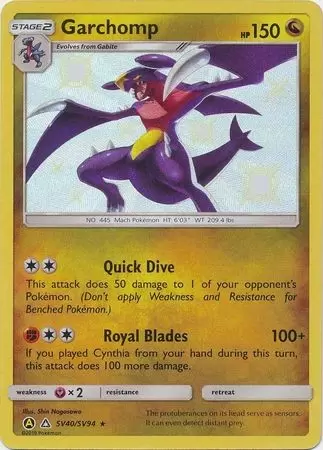 Alternatives Pokemon Cards - Garchomp