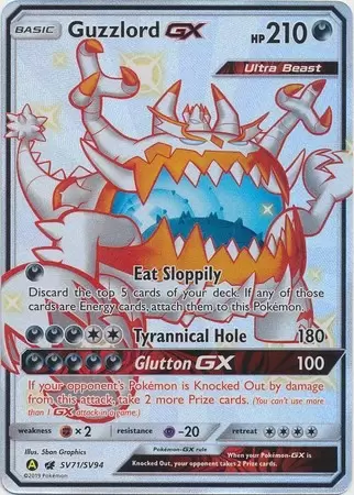Alternatives Pokemon Cards - Guzzlord GX