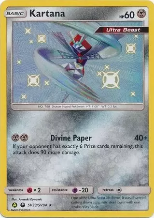 What type of Ultra Beast is Kartana?