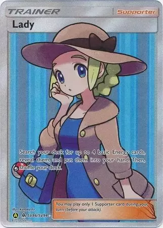 Alternatives Pokemon Cards - Lady