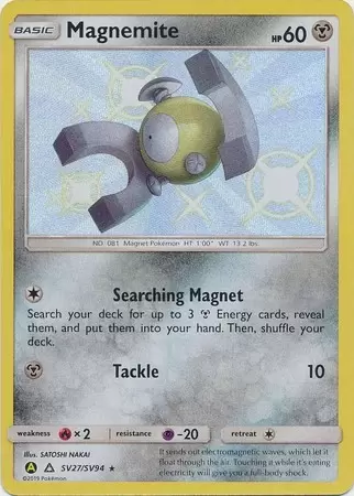 Alternatives Pokemon Cards - Magnemite