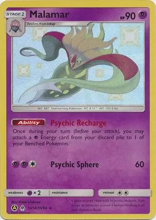 Alternatives Pokemon Cards - Malamar