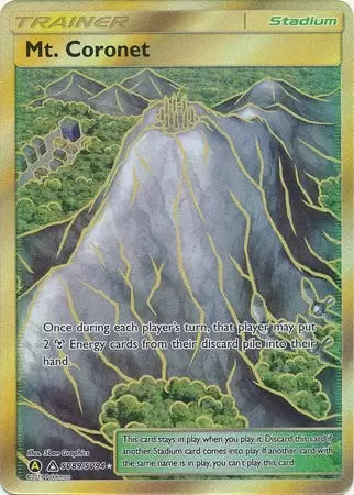 Alternatives Pokemon Cards - Mt. Coronet
