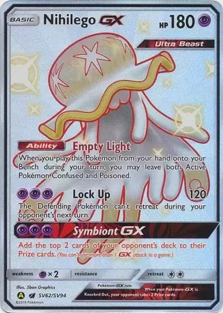 Pokemon - Nihilego GX - Crimson Invasion 103/111 - Holo Ultra Rare