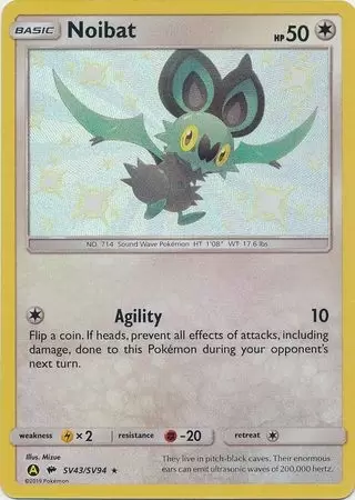 Alternatives Pokemon Cards - Noibat
