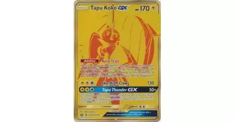 Tapu Koko-GX  Pokemon, Cartas de pokemon, Pokemon legal