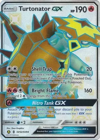 Alternatives Pokemon Cards - Turtonator GX