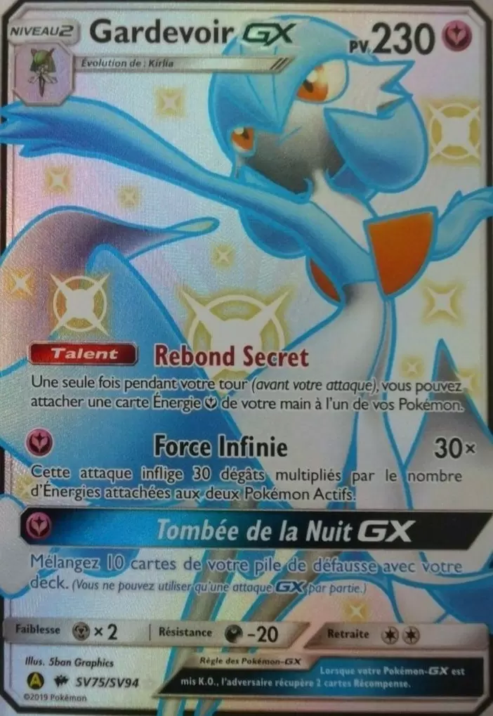 Cartes Pokémon Alternatives - Gardevoir GX