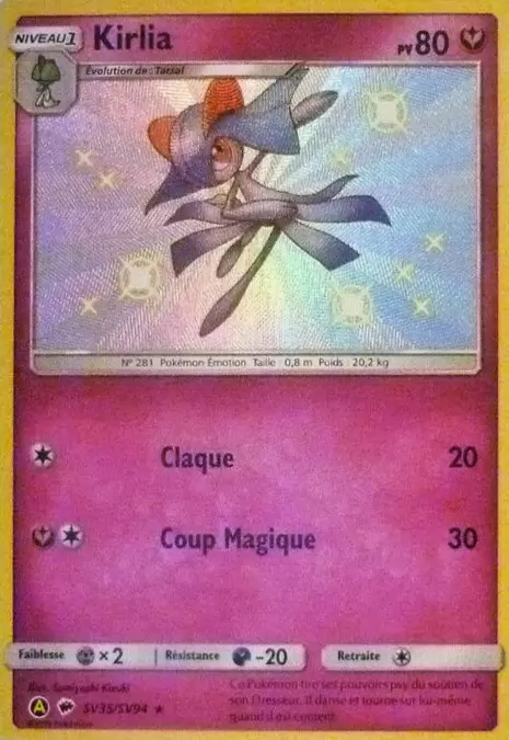 Cartes Pokémon Alternatives - Kirlia