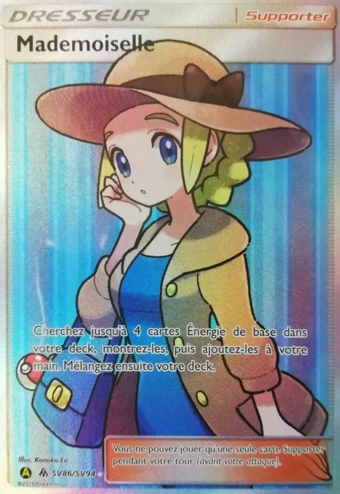 Cartes Pokémon Alternatives - Mademoiselle