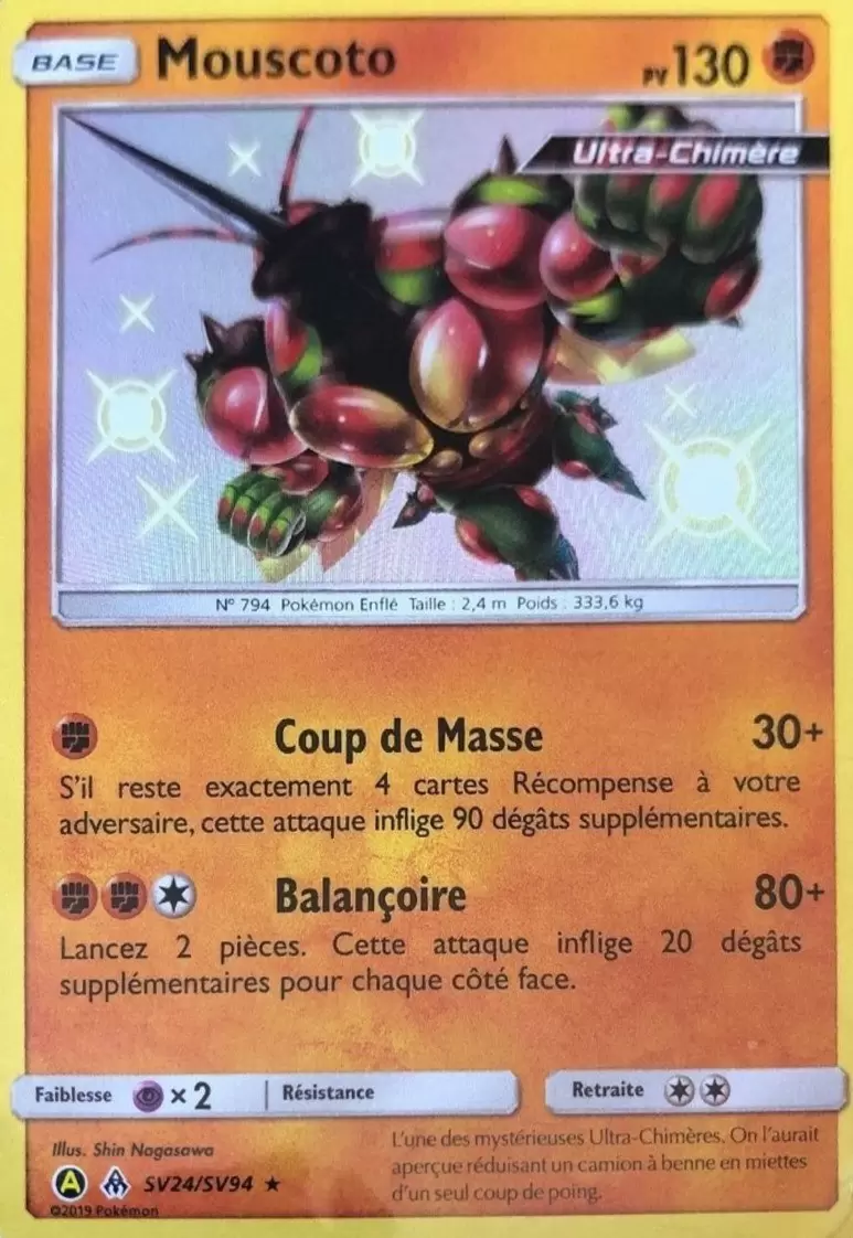 Cartes Pokémon Alternatives - Mouscoto