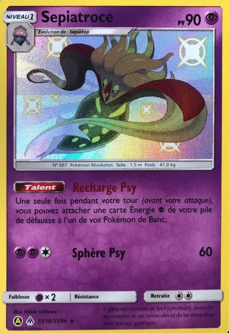 Cartes Pokémon Alternatives - Sepiatroce