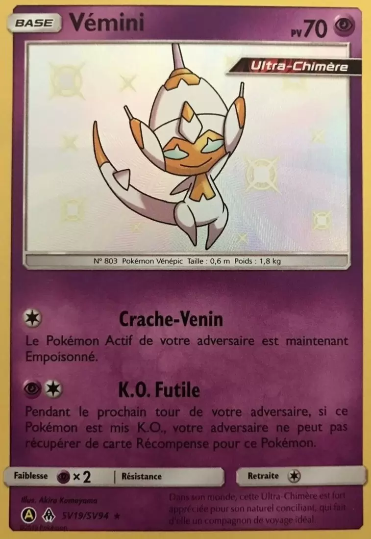 Cartes Pokémon Alternatives - Vémini