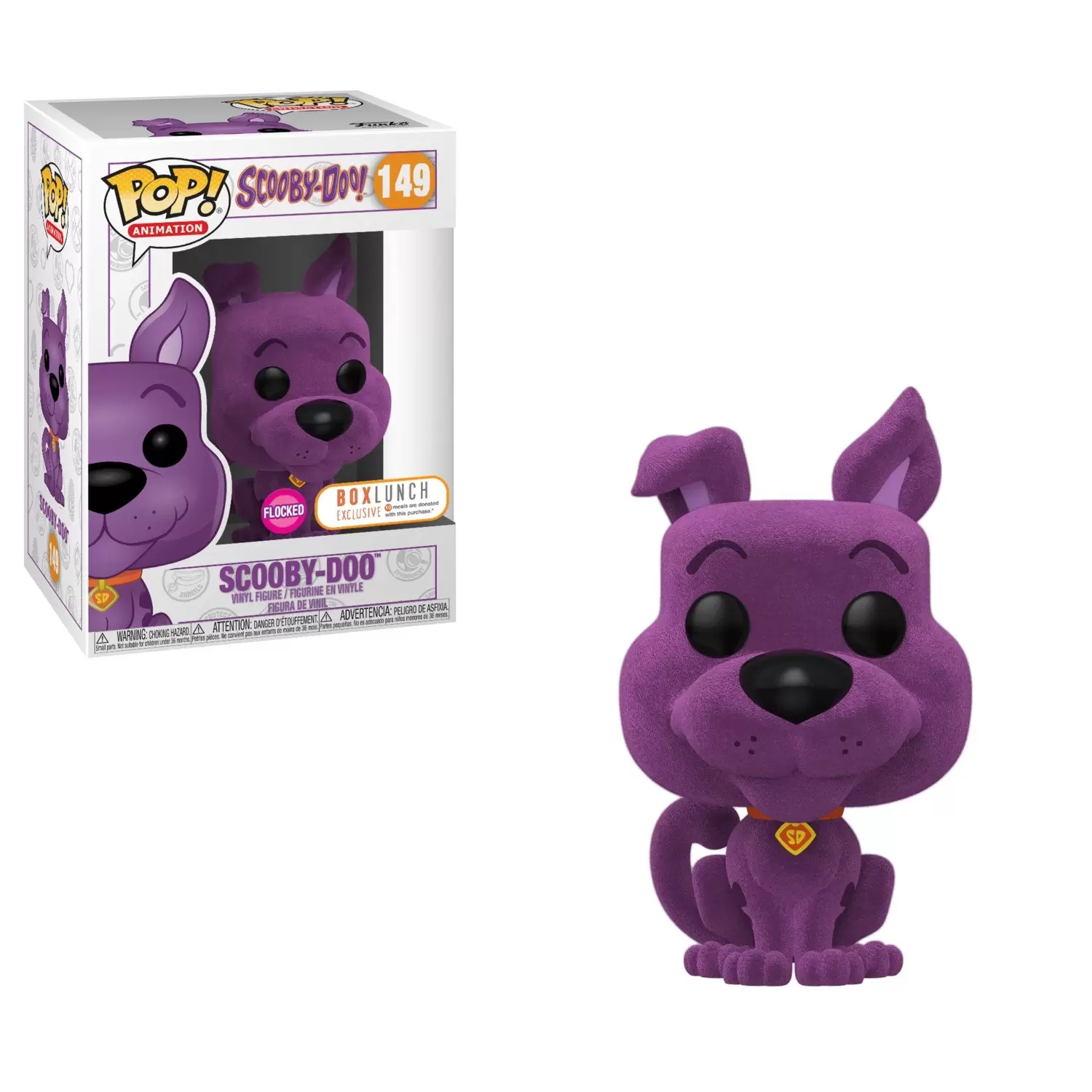POP! Animation - Scooby-Doo - Scooby-Doo Purple Flocked