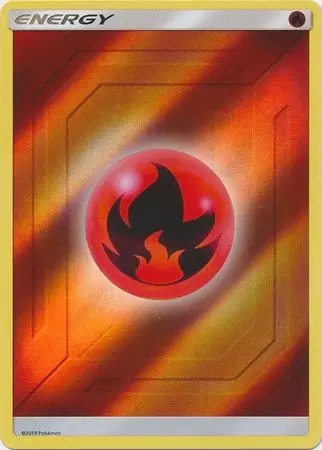 Common Energy Cards - Fire Energy Reverse 2019