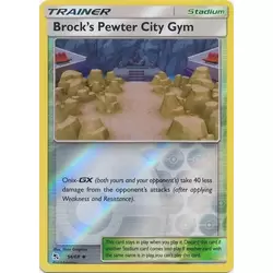 Brock's Pewter City Gym Reverse