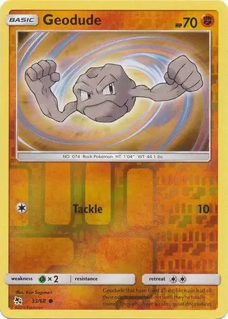 Hidden Fates - Geodude Reverse
