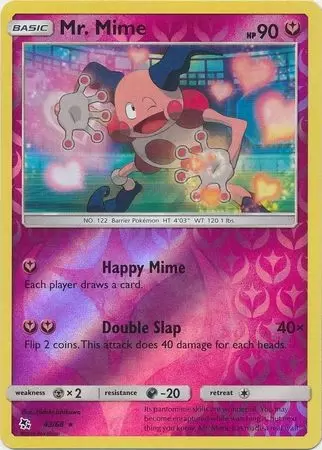 Hidden Fates - Mr. Mime Reverse