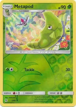 Hidden Fates - Metapod Reverse