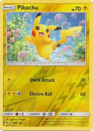 Hidden Fates - Pikachu Reverse