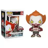 It - Pennywise with skateboard