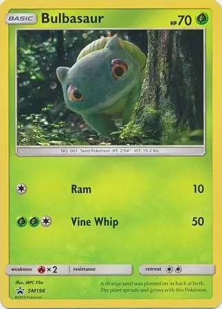 Sun & Moon Promos - Bulbasaur holo