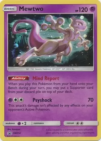 Sun & Moon Promos - Mewtwo