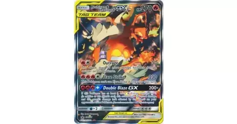 Card Pokemon Reshiram E Charizard Gx Tag Team