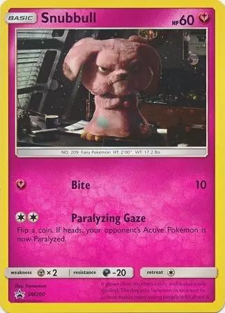 Sun & Moon Promos - Snubbull holo