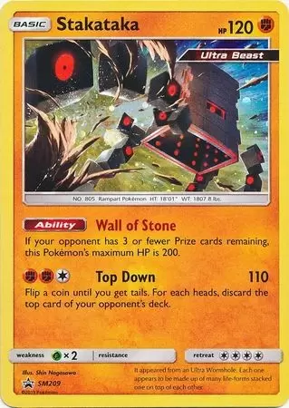 Sun & Moon Promos - Stakataka