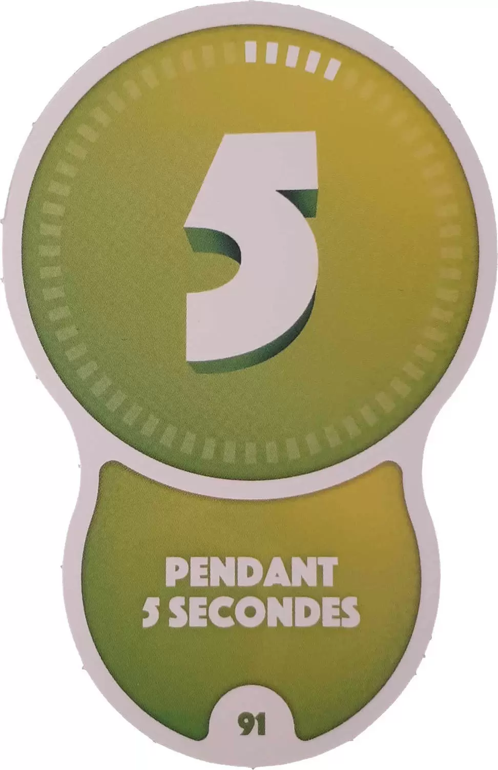 Cartes Auchan : Les Défis (Disney) - Pendant 5 secondes