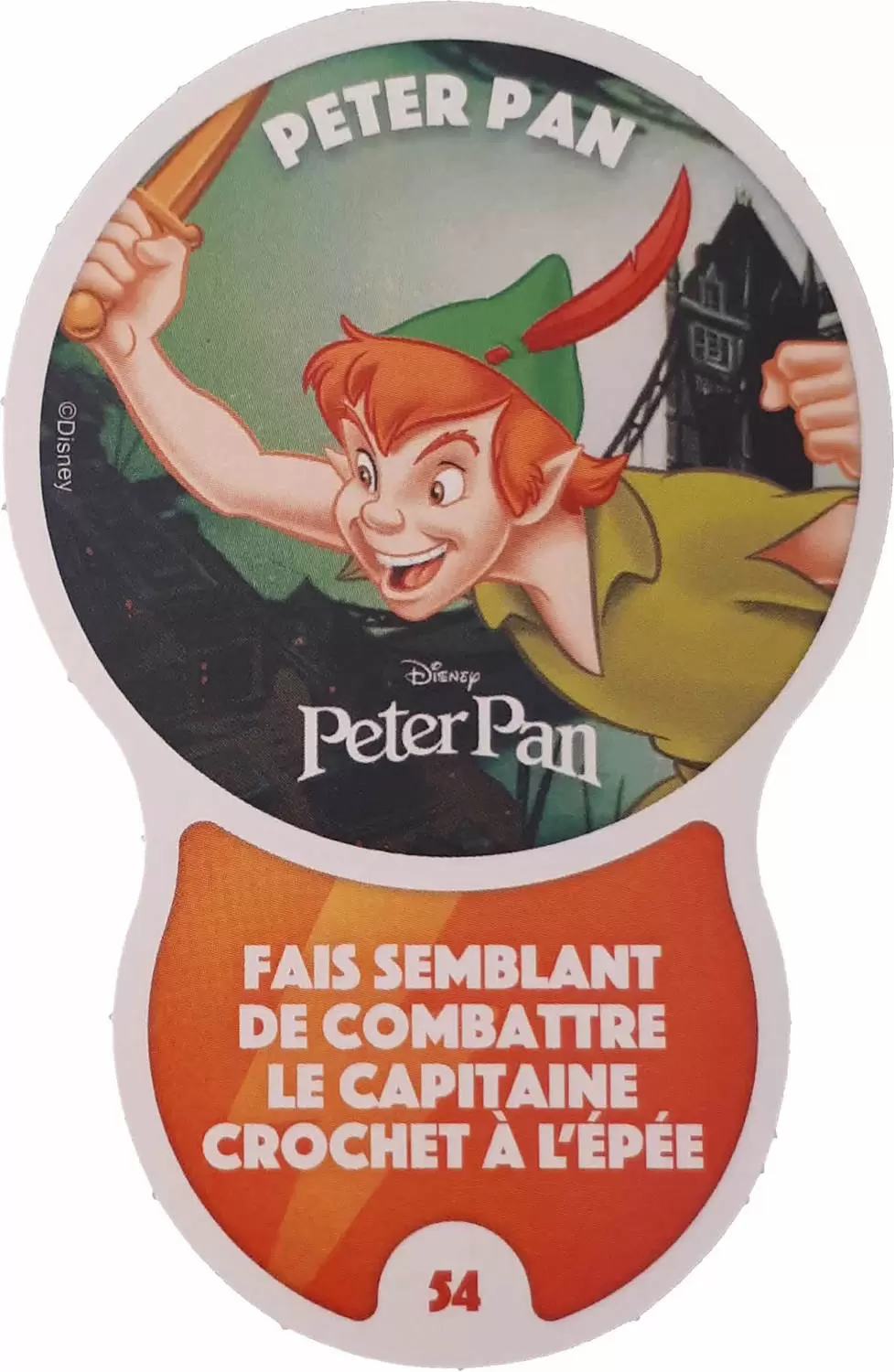 Cartes Auchan : Les Défis (Disney) - PETER   PAN