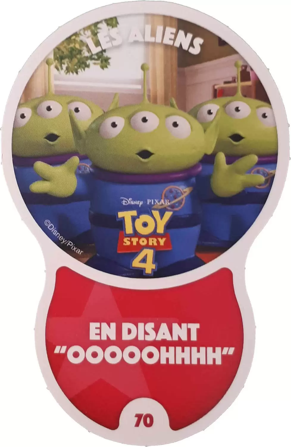 Cartes Auchan : Les Défis (Disney) - LES   ALIENS