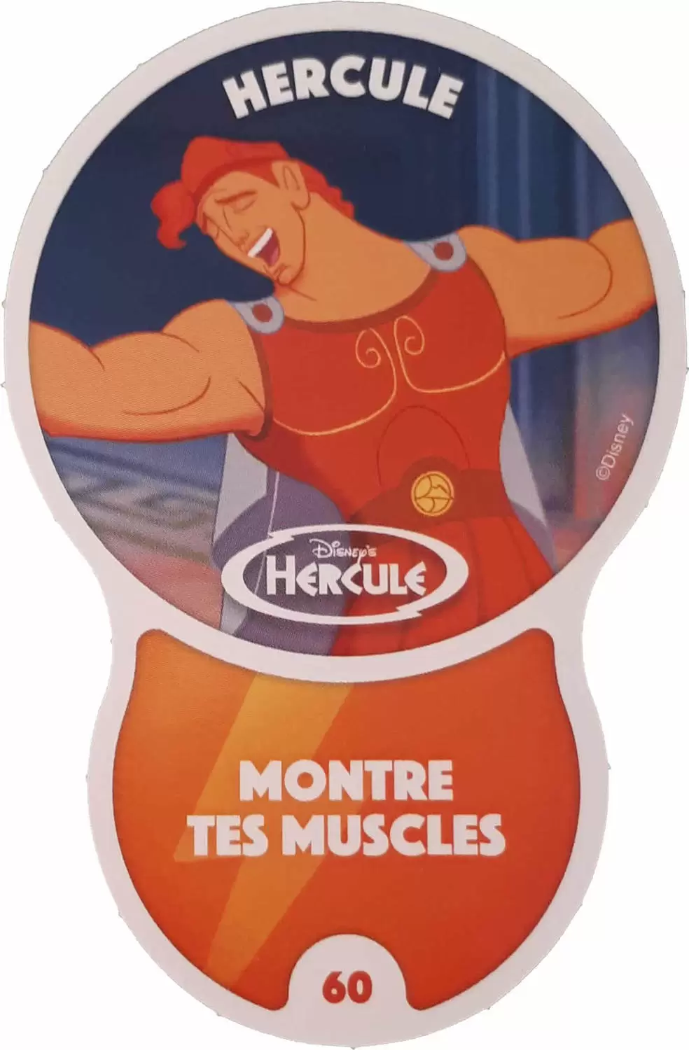 Cartes Auchan : Les Défis (Disney) - HERCULE