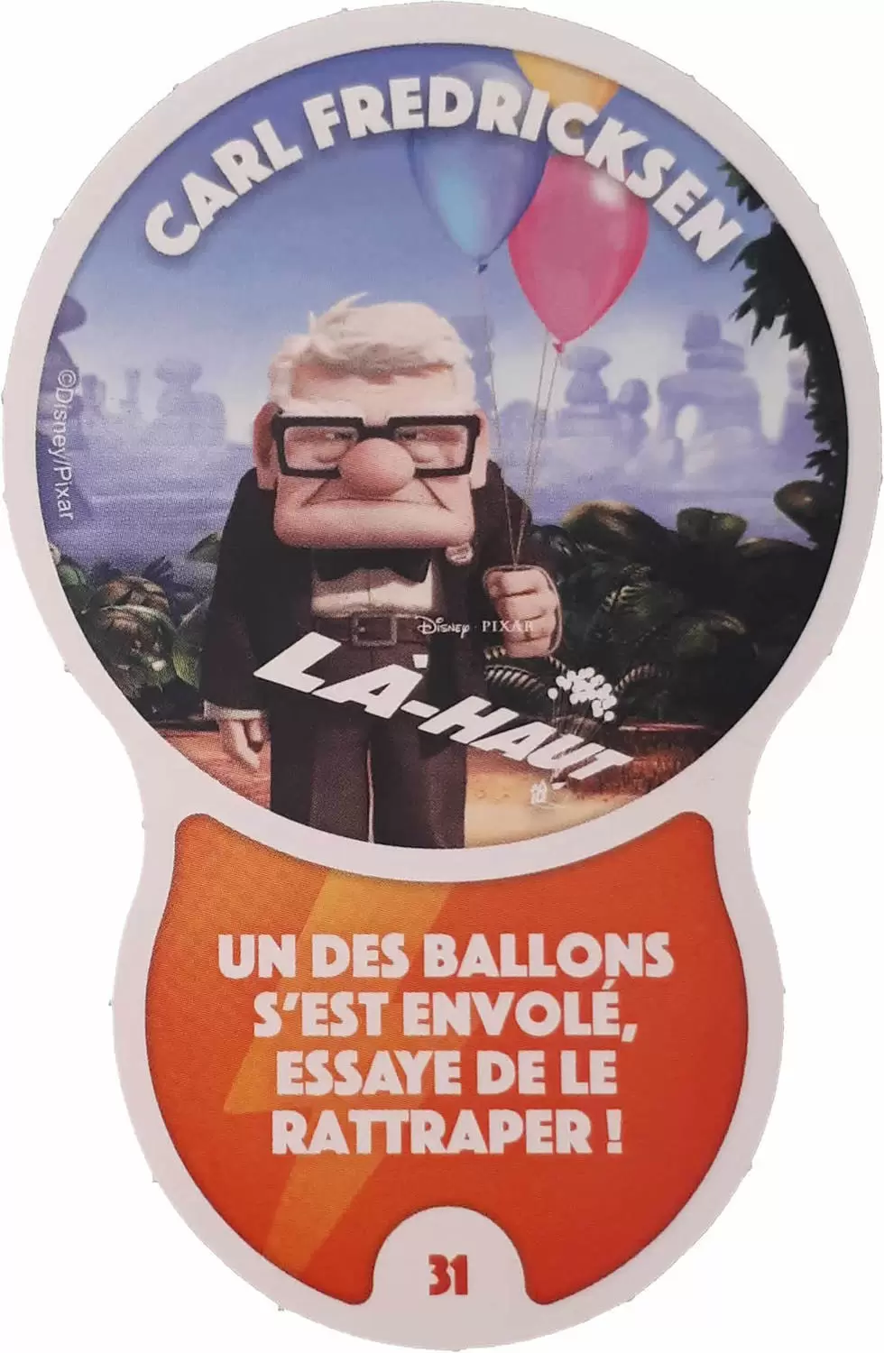 Cartes Auchan : Les Défis (Disney) - CARL    FREDRICKSEN