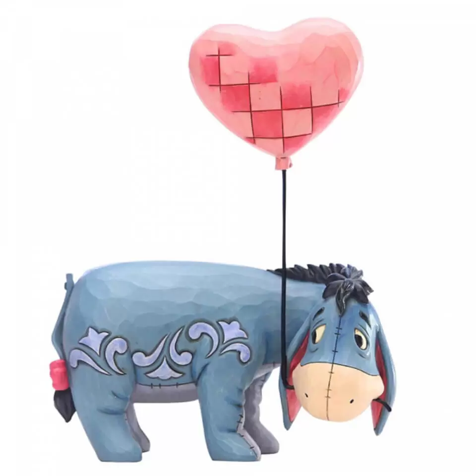 Disney Traditions by Jim Shore - Love Floats (Eeyore with Heart Balloon)