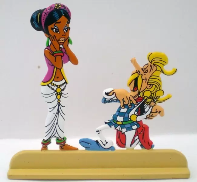 Figurines les archives d\'Astérix 2013 - Rahàzade et Assurancetourix