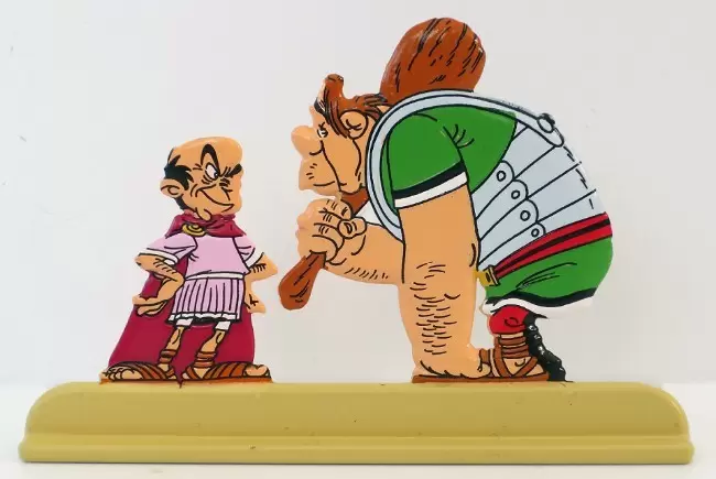 Figurines les archives d\'Astérix 2013 - Tullius Détritus et Savancosinus