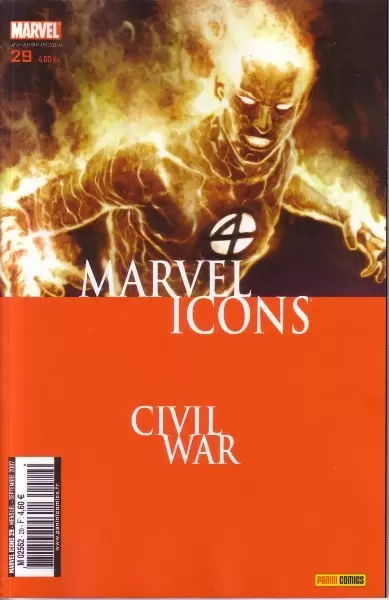 Marvel Icons - 1ère série - Civil War - Crimes de guerre